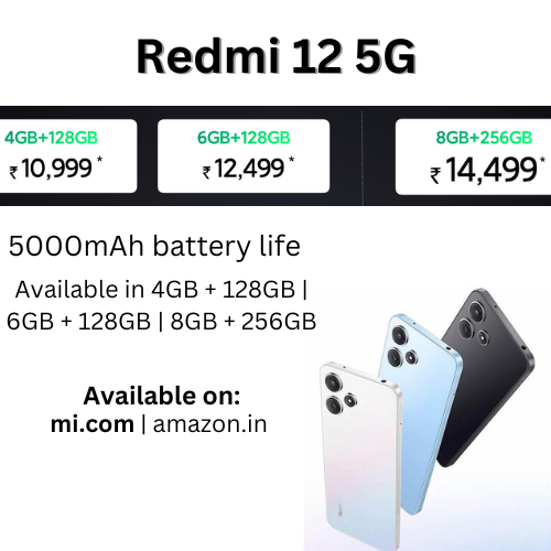 Redmi 12 5G | specifications| prices