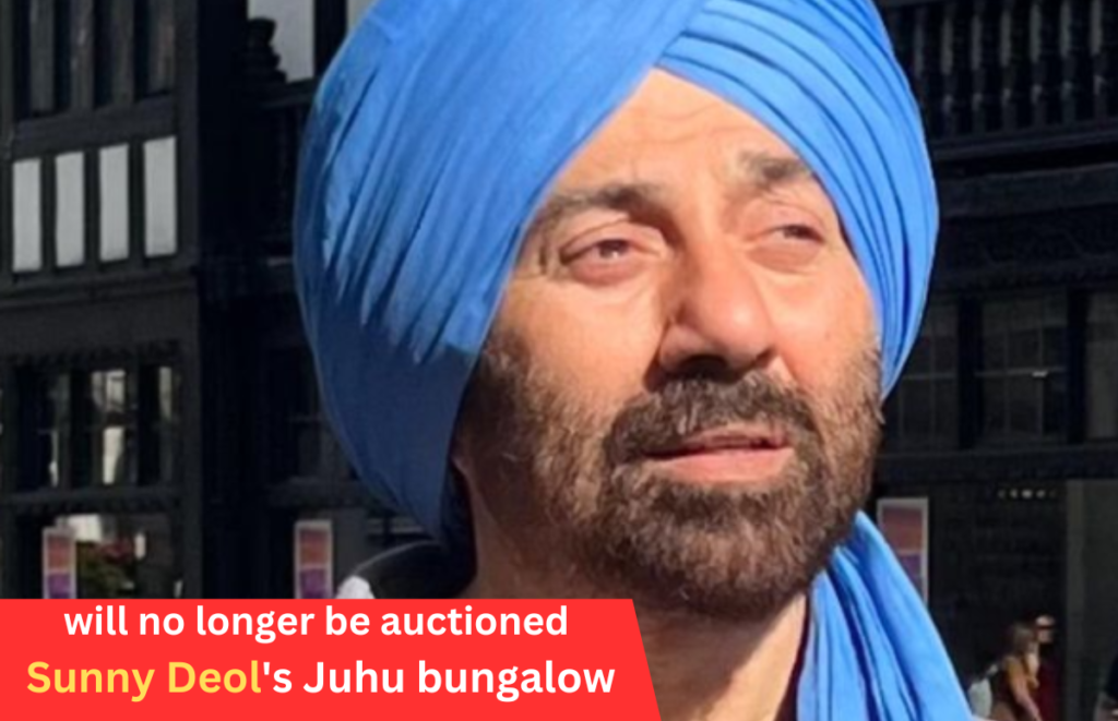 will no longer be auctioned Sunny Deol's Juhu bungalow, notice 55.99 crore, Congress raising questions,