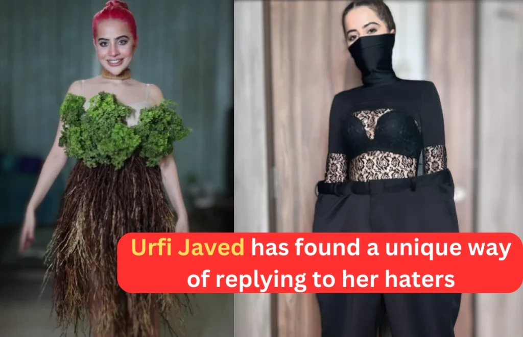 Urfi Javed came up with an innovative way to respond to her haters; online trollers will be shocked to learn about this