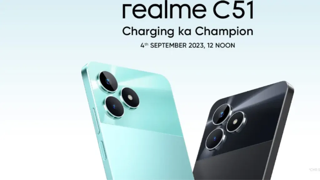 Realme C51: low-cost Smartphone sale will begin on September 4