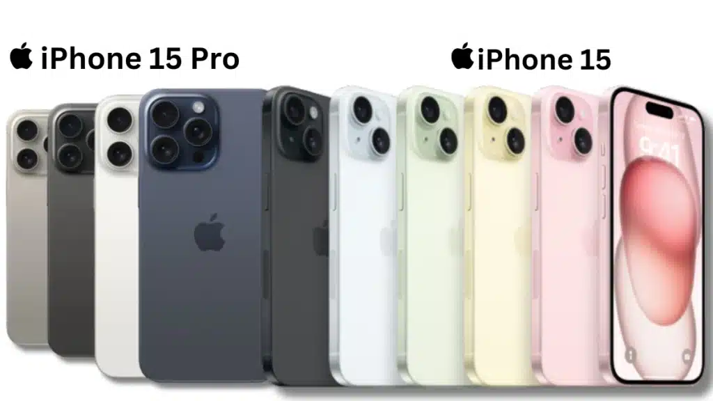 All iPhone 15 series models