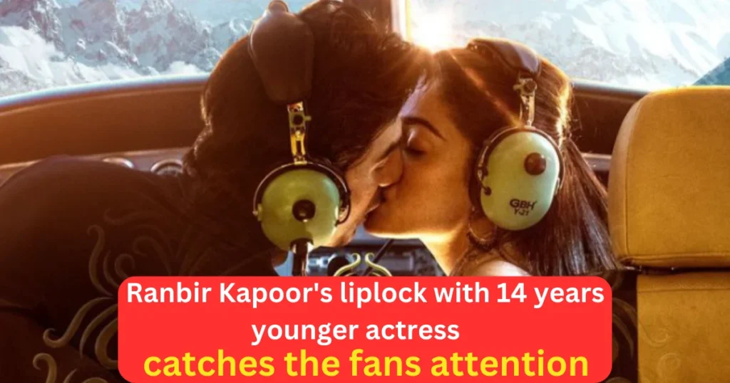 Animal song 'Hua Main': Ranbir Kapoor's liplock with 14 years younger actress Rashmika Mandanna ,their sizzling chemistry catches the fans attention
